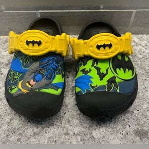 Super‎ Cool Batman Crocs! Kids (Size 6 C 7)
